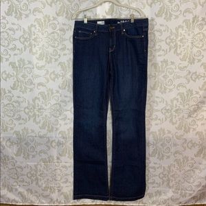 NWOT GAP 1969 Dark Wash Long & Lean Trouser Jeans